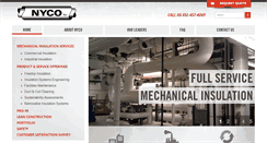 Desktop Screenshot of nycoinc.com